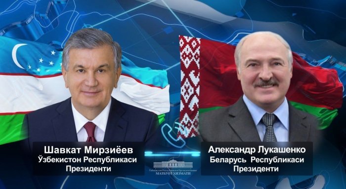 Shavkat Mirziyoyev Aleksandr Lukashenkoni telefon orqali tavallud kuni bilan tabrikladi