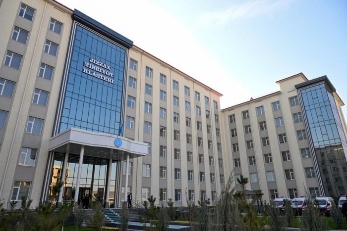 Jizzaxda 400 o‘rinli viloyat ko‘p tarmoqli tibbiyot markazi qurib bitkazildi