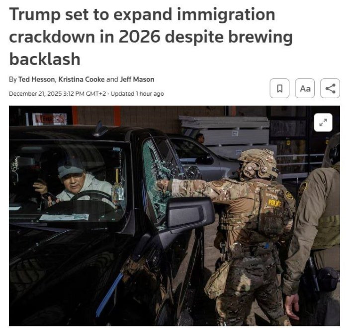 Tramp ma’muriyati immigrasiya siyosatini yanada qat’iylashtirmoqchi