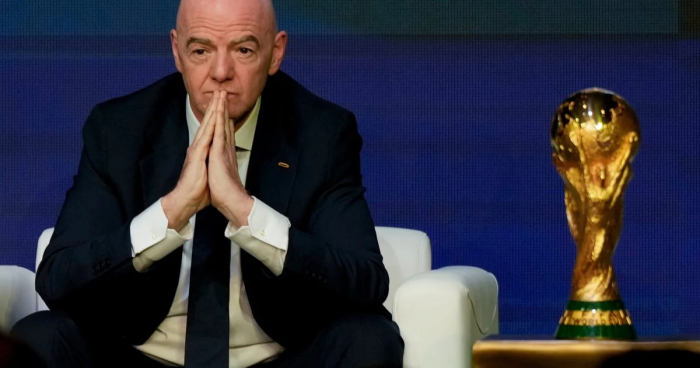 Infantino Eronni 2026 yilgi Jahon chempionati o‘yinlarini AQShda o‘tkazishga ko‘ndirishga harakat qilmoqda