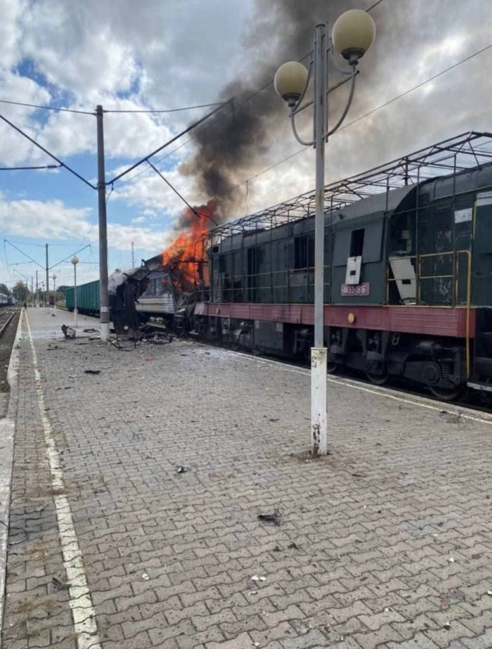 Сумидаги темирйўл вокзалига икки марта зарба берилди