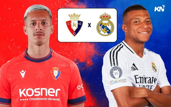 Ispaniya chempionati. "Osasuna" - "Real". Vinisius, Bellingem va Mbappe asosiy tarkibda