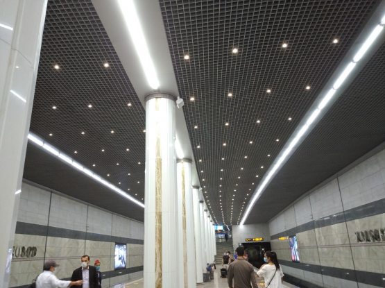 Fotoreportaj. Yangi qurilgan "Yunusobod" metro bekati