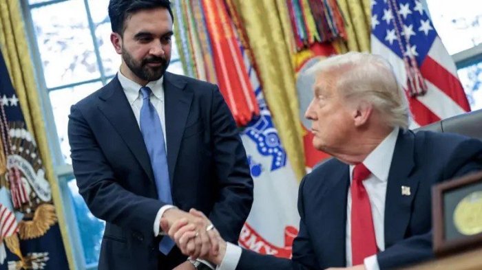 Tramp Nyu-Yorkning yangi meri Mamdani bilan yarashdi