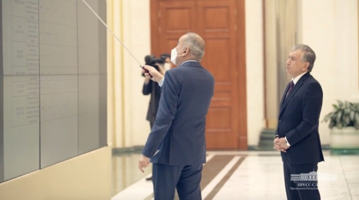 Prezident Toshkent shahrida amalga oshirilayotgan loyihalar taqdimoti bilan tanishadi