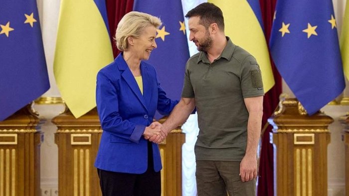 Evrokomissiya rahbari Ukraina prezidenti bilan telefon orqali suhbatlashdi