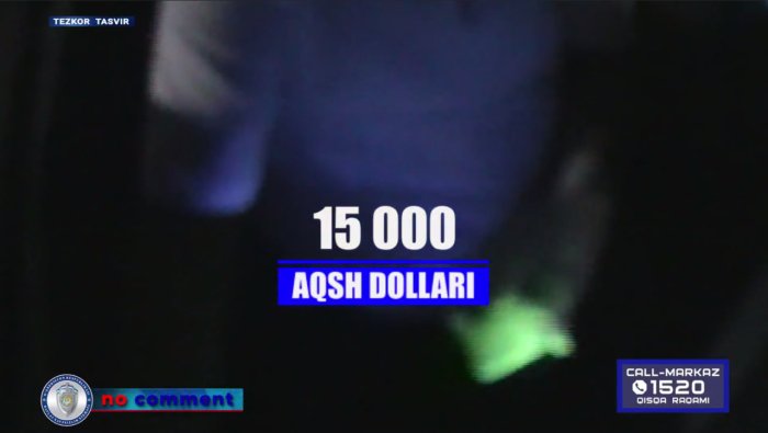 Namanganda 22 ming dollar evaziga ishni bitirib bermoqchi bo‘lgan amaldorlar qo‘lga tushdi (video)