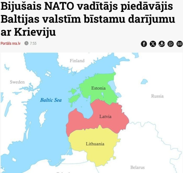NATO бош котиби 2021 йилда Россия билан буфер зона яратиш ғоясини кўриб чиқишга розилик берган эди