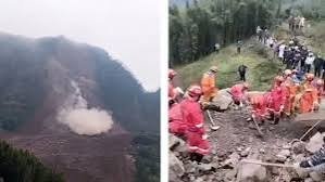 Хитойдаги кўчки 33 кишини тупроқ остида қолдирди