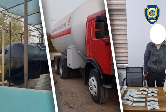 Ko‘kdala tumanida aholi va ijtimoiy soha muassasalariga imtiyozli narxlarda yetkazib berilishi lozim bo‘lgan suyultirilgan gazni sotayotgan shaxslar ushlandi