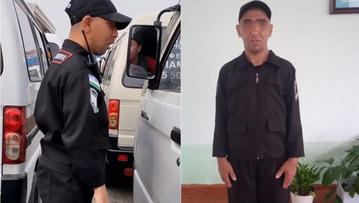 Фарғонада руҳий носоғлом эркак Миллий Гвардия кийимини кийиб, фуқаролар билан қўпол муносабатда бўлди