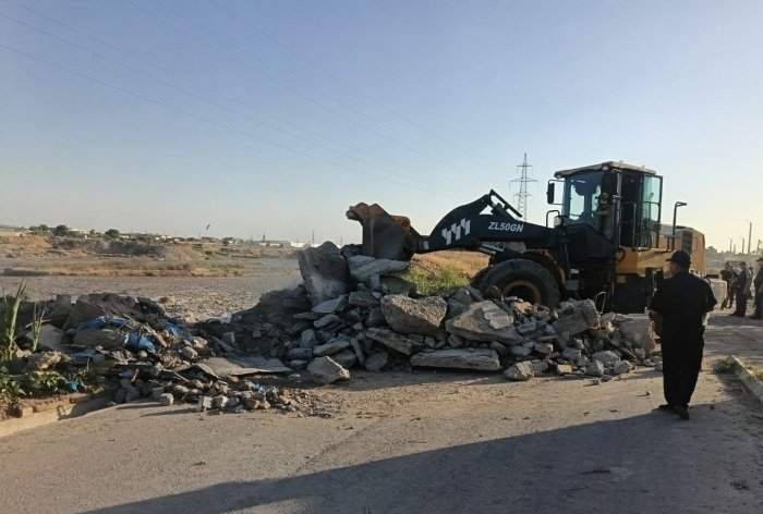 Bektemirda Chirchiq daryosi qirg‘og‘ida o‘pirilish sodir bo‘ldi
