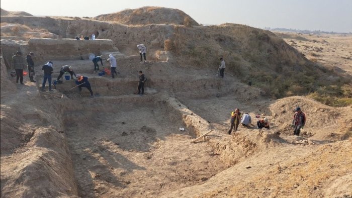 Қанқа ёдгорлигида 5–8-юз йилликларга оид ибодатхона ва ҳарбий анжомлар топилди