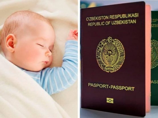 Bir yoshga to‘lmagan bolalarga pasport olinganini eshitganmisiz?