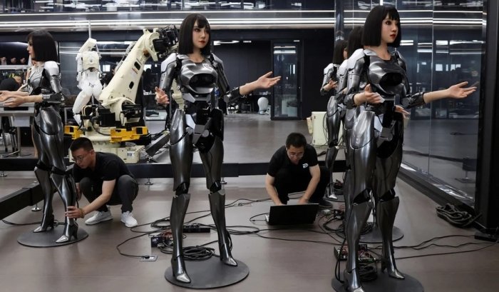 Pekinda dunyodagi birinchi inson shaklidagi robotlar sotiladigan do‘kon ochiladi