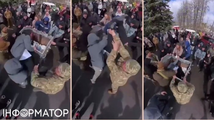 Украинада шифохона директори ахлат қутисига ташланди