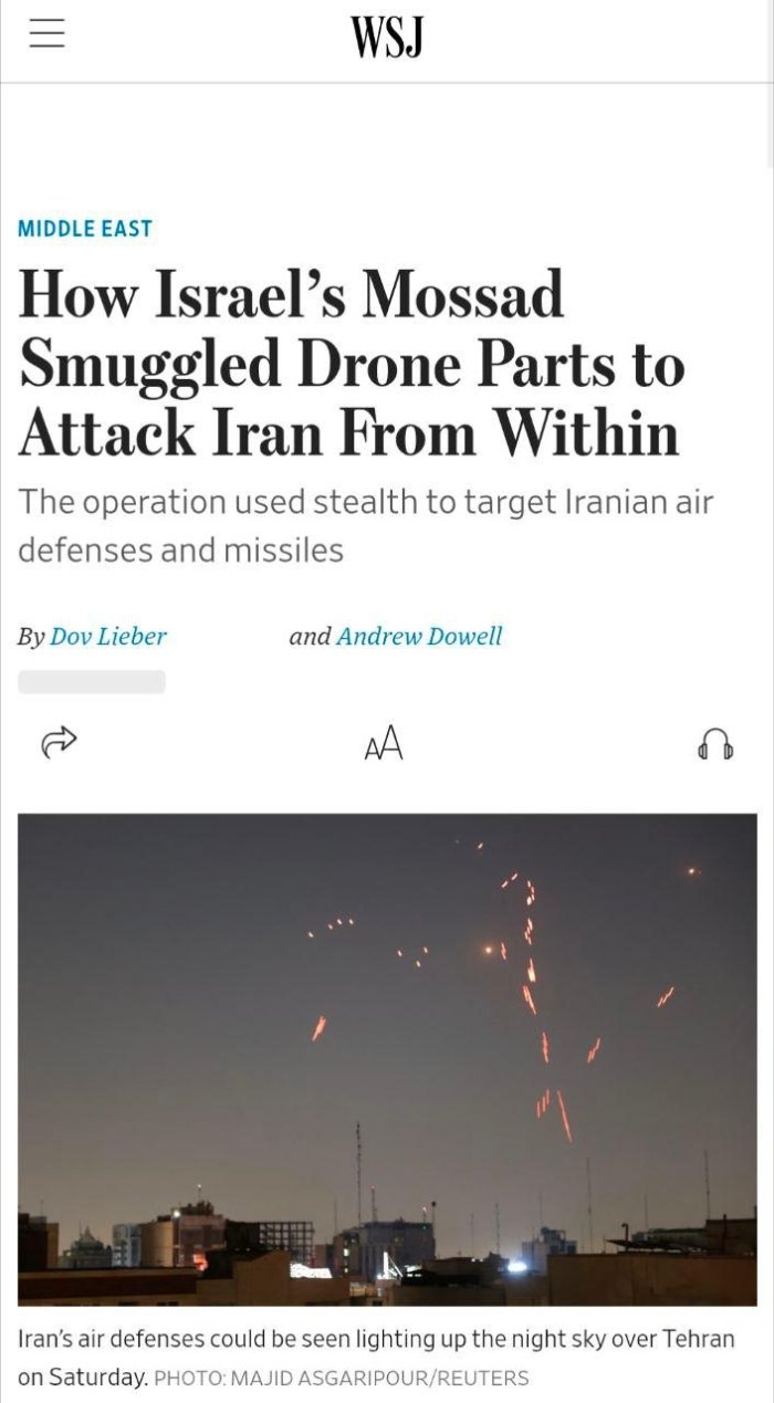 Mossadning "puxta" operasiyasi: portlovchi moddalar Eronga chemodanlarda olib kirilgan
