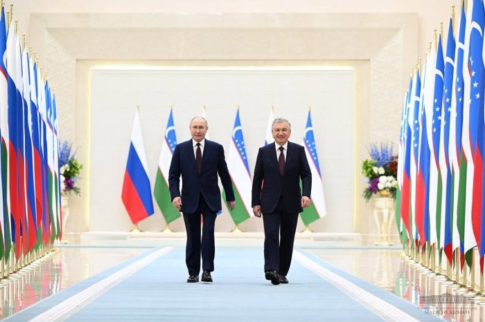 Путиннинг режасида ўзгариш: Россия етакчисининг Ўзбекистонга ташрифи эртага якунланади