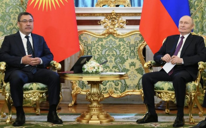 Sadir Japarov Moskvada Putin bilan uchrashdi 