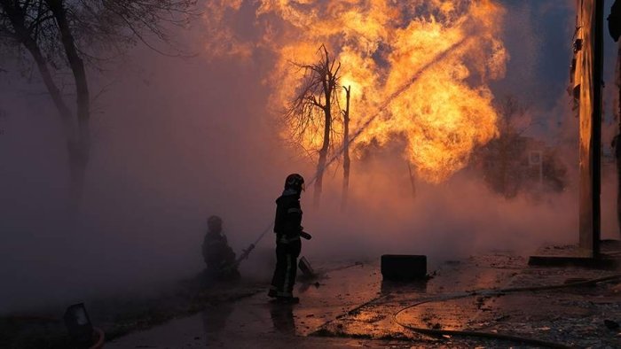 Украина шимолида портлаш рўй берди