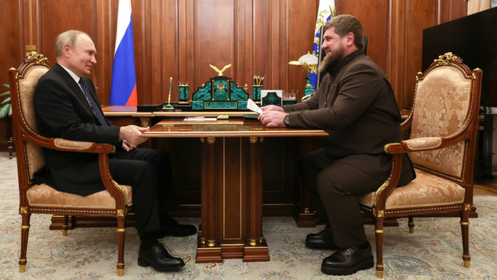 Путин Кремлда Рамзан Қодиров билан учрашди