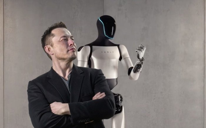 Tesla zavodlarida minglab insonsimon robotlar paydo bo‘ladi