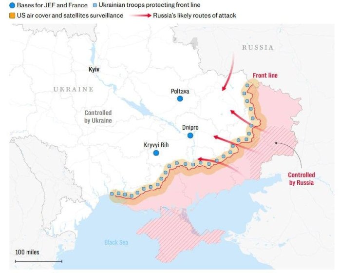 Британия қўшинлари Украинага жанг қилиш учун эмас, балки украиналик аскарларни тайёрлаш учун юборилган