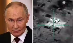 Videoda Putin «bir kunda 1500 dan ortiq askarini yo‘qotgani» ko‘rsatildi: Rossiya nishonlari alangaga aylangan