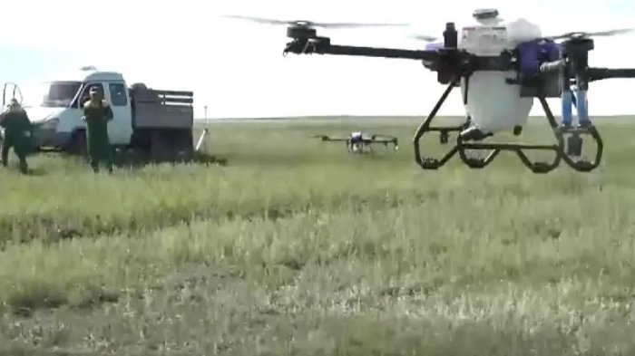 Qozog‘istonda agrodronlar keng miqyosda sinovdan o‘tmoqda