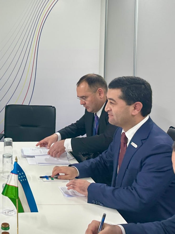 Бахтиёр Саидов Анналена Бербок билан учрашди