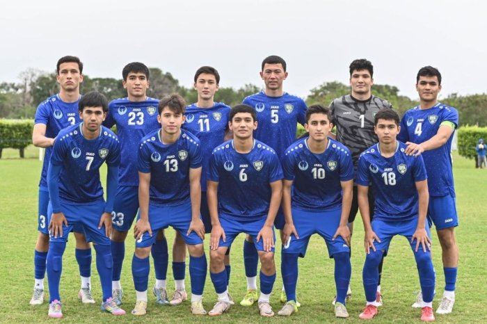 O‘zbekiston U-17 terma jamoasi SSKAga qarshi bahs olib boradi