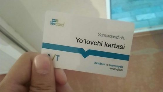Avtobuslarda to‘lov uchun plastik kartalar joriy etilyapti