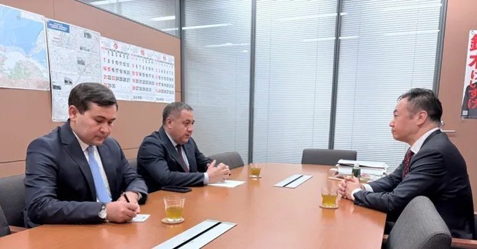 O‘zbekiston elchisi Yaponiya adliya vaziri bilan uchrashdi