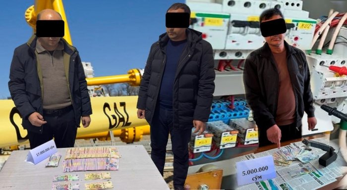 Электр ва газ таъминоти ходимларининг қилмишлари фош бўлди