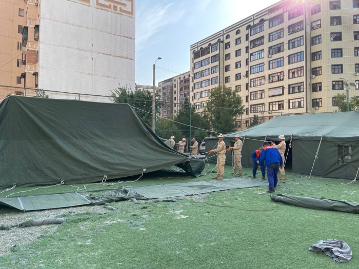 Portlash oqibatida yetkazilgan zararni qoplash ishlari boshlandi