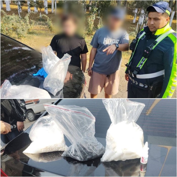 Yuqori Chirchiq tumanida "GAI" xodimlari kuchli ta’sir qiluvchi dori vositasi borligi aniqlandi