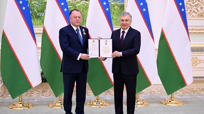 Shavkat Mirziyoyev Xalqaro dzyudo federasiyasi rahbariga «Do‘stlik» ordenini topshirdi