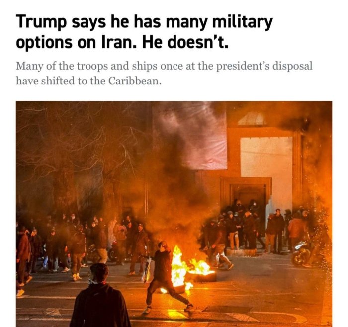 АҚШнинг Эронга қарши ҳарбий имкониятлари ўтган ёздагига нисбатан анча чекланган 