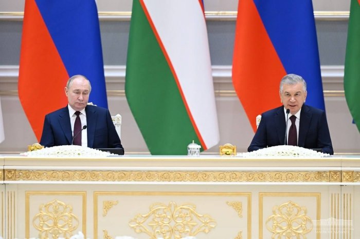 Ўзбекистон ва Россия делегацияларининг кенгайтирилган музокаралари бўлиб ўтди