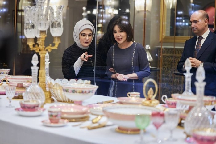 O‘zbekiston va Turkiya birinchi xonimlari “Anqara Palas” muzeyiga tashrif buyurdilar