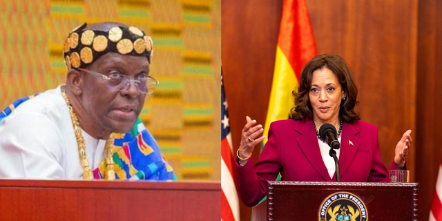 Gana parlamenti spikeri Kamala Xarrisning tanqidiga javob qaytardi