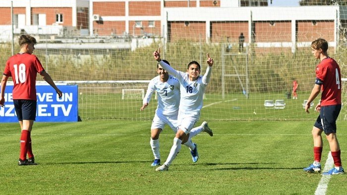 U-17 Antalya Youth Cup. O‘zbekiston Chexiyani mag‘lub etdi