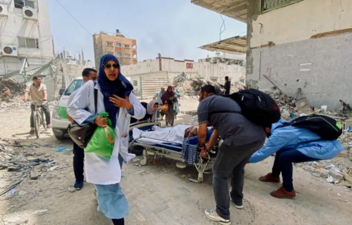 Isroil bosqinchilari kasalxonaga kirib otishma sodir etdi