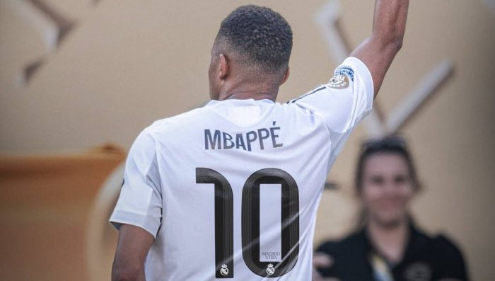 Килиан Мбаппенинг "Реал"да рақами ўзгарди