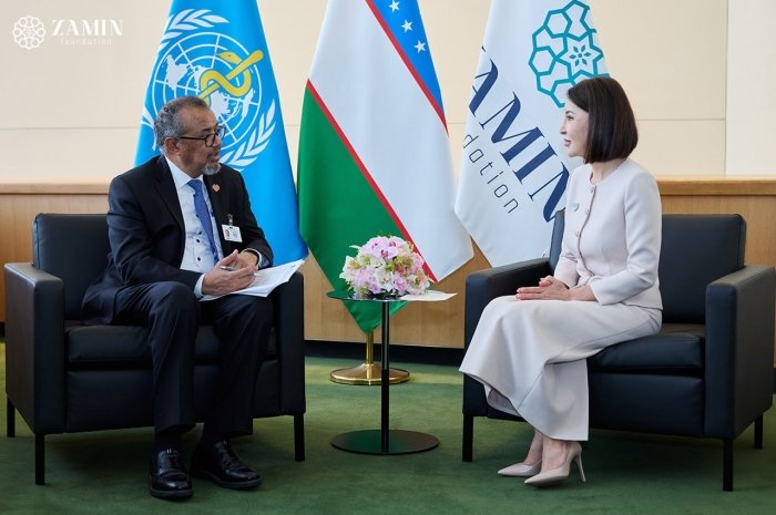 Ziroat Mirziyoyeva JSST Bosh direktori bilan uchrashdi