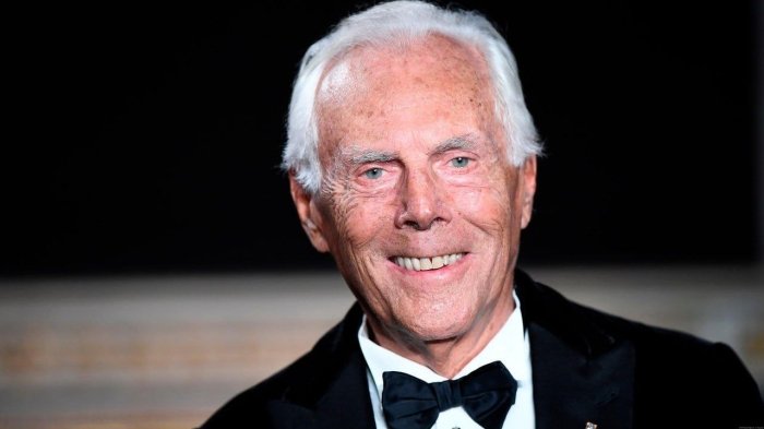 Italiyalik modeler Jorjo Armani vafot etdi — DW