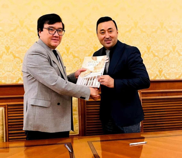 Alisher Navoiy nomidagi O‘zbekiston davlat akademik katta teatri va  Qozog‘istonning «Astana Opera» teatri o‘rtasida memorandum imzolandi