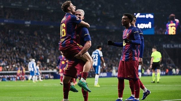 «Espanyol» muxlislari «Barselona» urgan gollarga chiday olishmadi (foto)