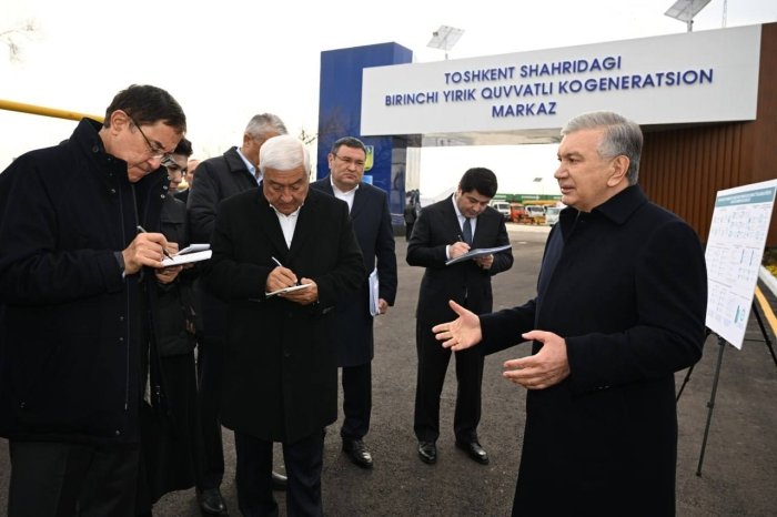 Пойтахтда йирик иссиқлик маркази ишга туширилди