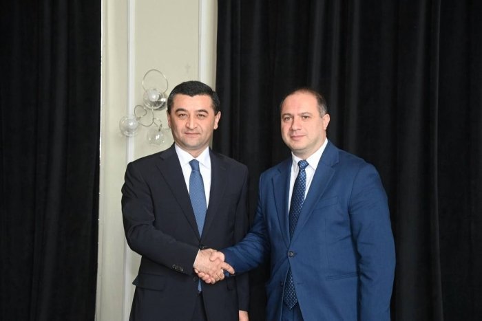 Baxtiyor Saidov Tbilisida Gruziya ta’lim, fan va yoshlar vaziri bilan uchrashdi